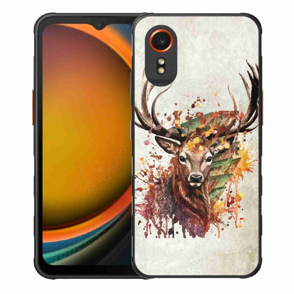 Gél tok mmCase a Samsung Galaxy Xcover 7 készülékhez - szarvas 1