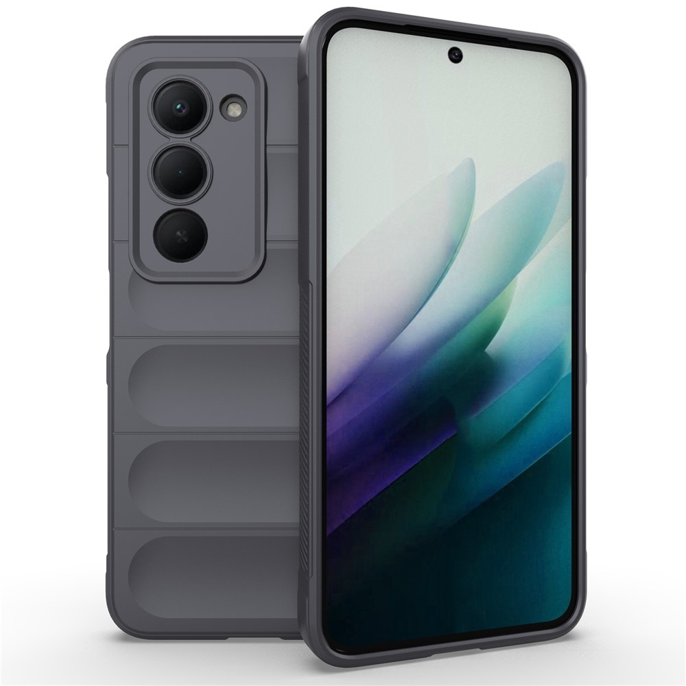 Rugg tartós zselés tok Xiaomi Redmi 15 4G (171mm) - sötétszürke