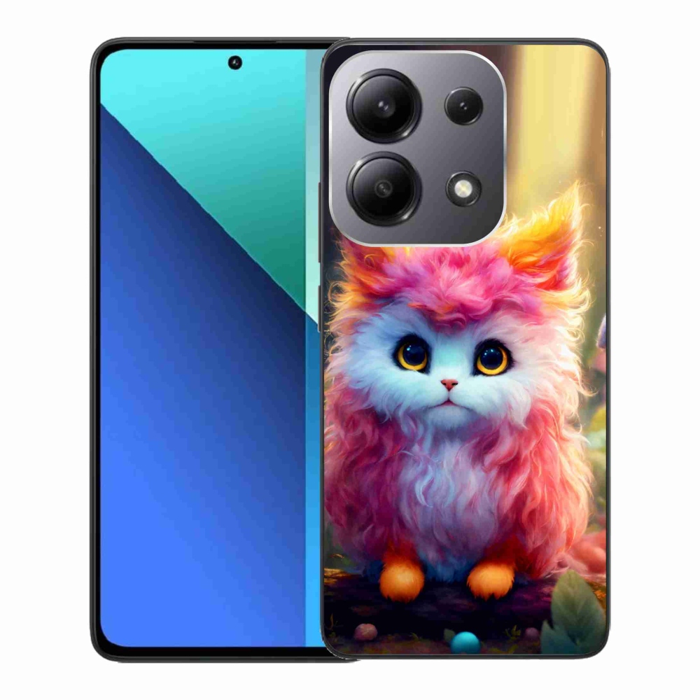 Gél borító mmCase a Xiaomi Redmi Note 13-hoz - aranyos cica 5