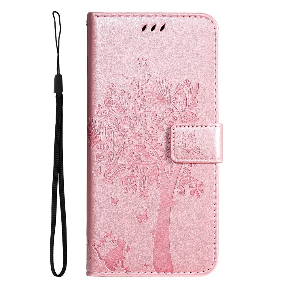 Fák könyve tok Xiaomi Redmi Note 13-hoz - rózsaarany