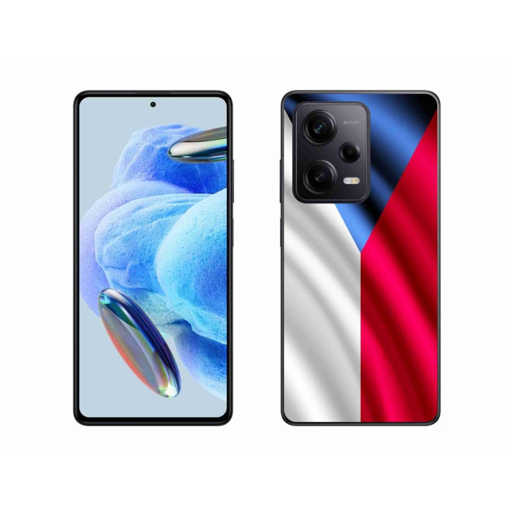 Gél borítás mmCase a Xiaomi Redmi Note 12 Pro+ 5G - cseh zászlóhoz