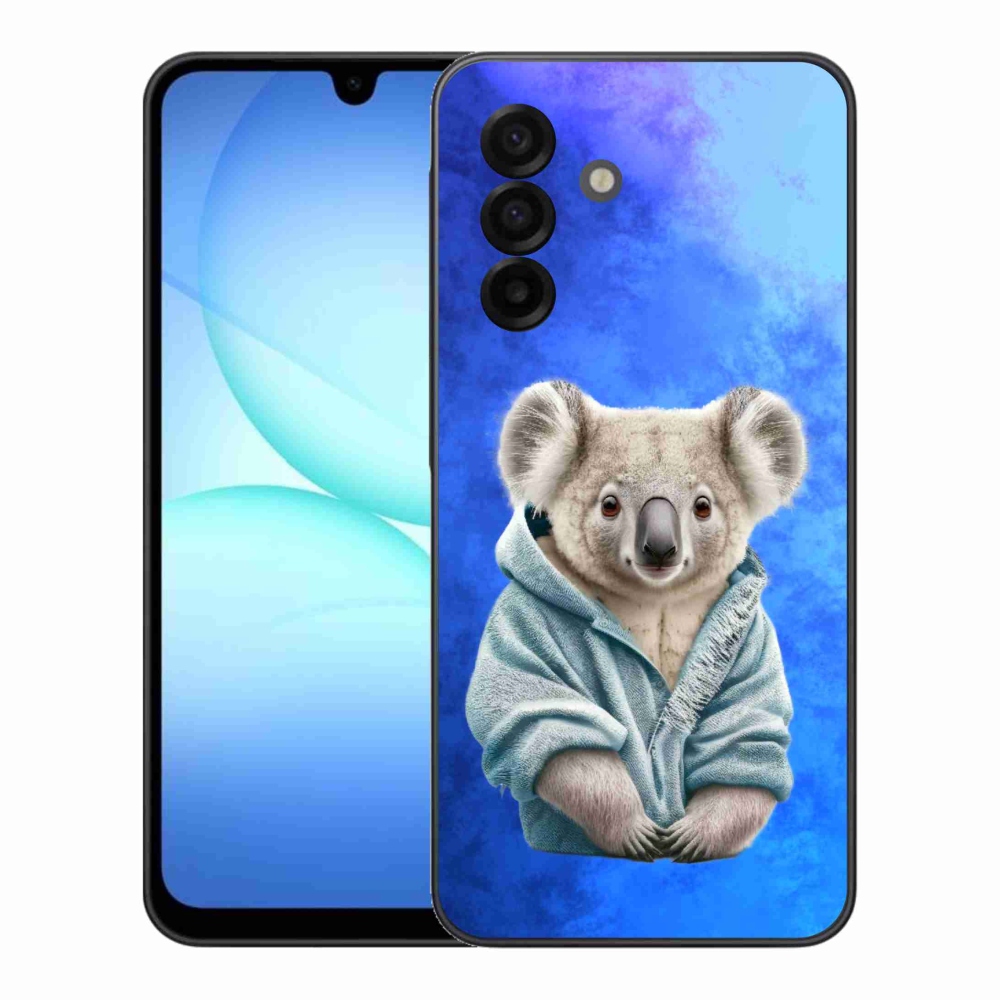 Zselés borítás mmCase Samsung Galaxy A17 5G - koala pulóverben