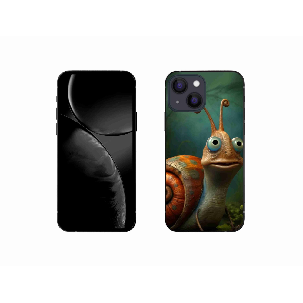 Zselés borítás mmCase iPhone 13 mini készülékhez - csiga