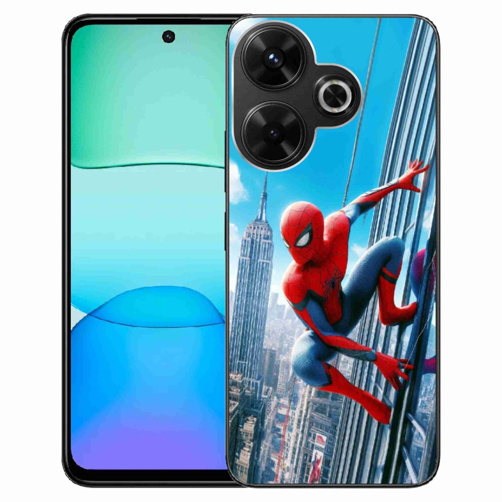 Gél borítás mmCase a Xiaomi Redmi 13 4G/Poco M6 4G - pókemberhez