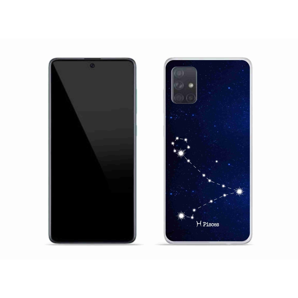 Gél borító mmCase Samsung Galaxy A51 - csillagkép Halakhoz