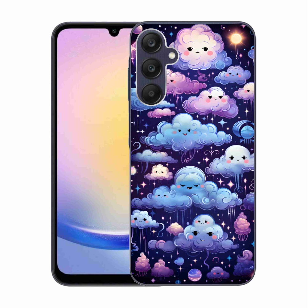 Zselés borítás mmCase Samsung Galaxy A25 5G - felhők