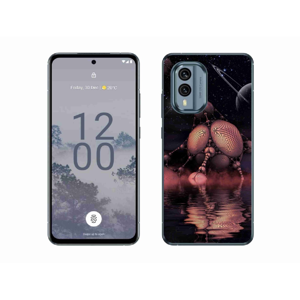 Zselés borítás mmCase a Nokia X30 5G készülékhez - absztrakt motívum 19