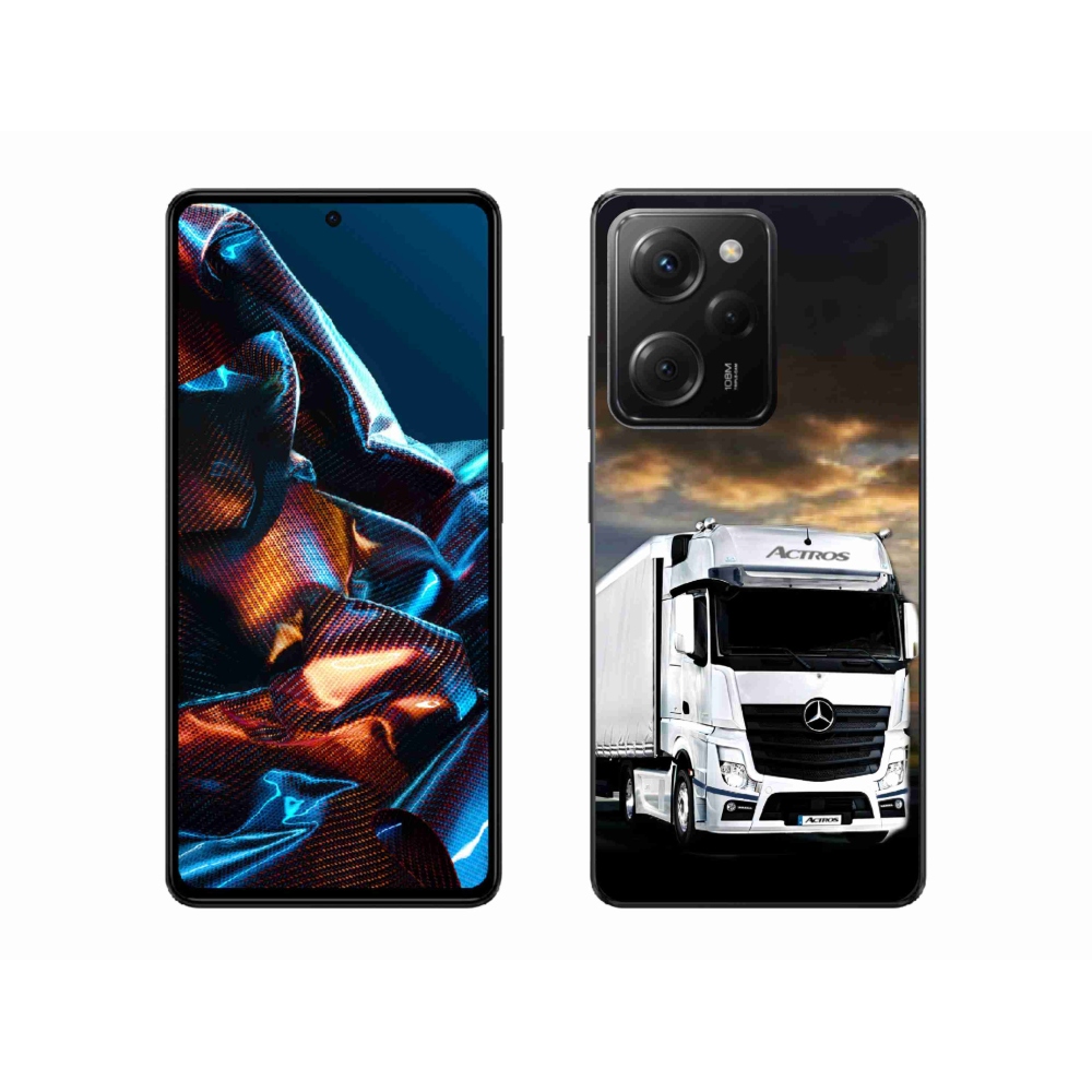 Gél borítás mmCase a Xiaomi Poco X5 Pro 5G számára - teherautó