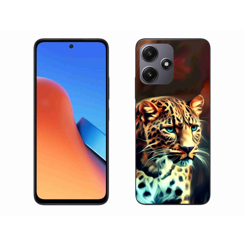 Gél borítás mmCase a Xiaomi Redmi 12 5G-hez - leopárd