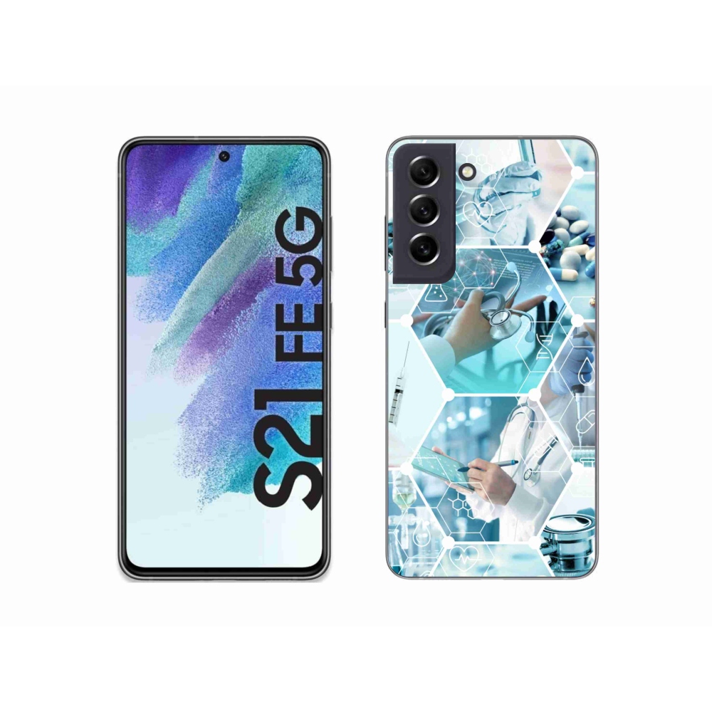 Gél védőhuzat mmCase Samsung Galaxy S21 FE 5G - egészség