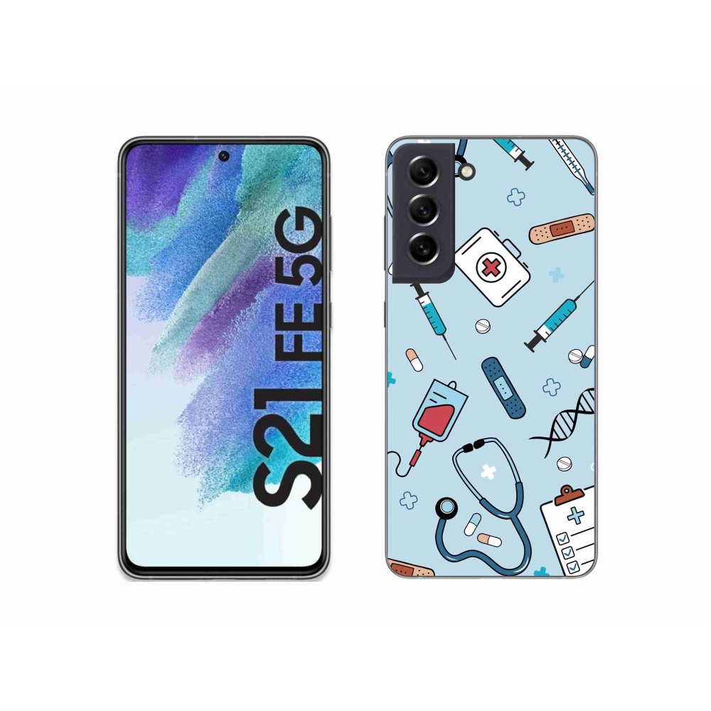 Zselés borítás mmCase Samsung Galaxy S21 FE 5G - egészség 1