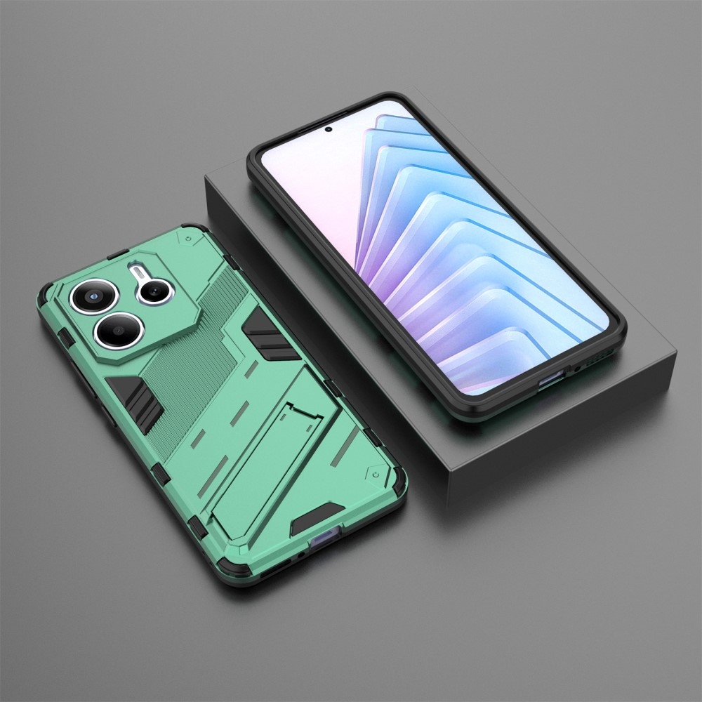Tartós borító Xiaomi Redmi Note 14 5G - zöld színben