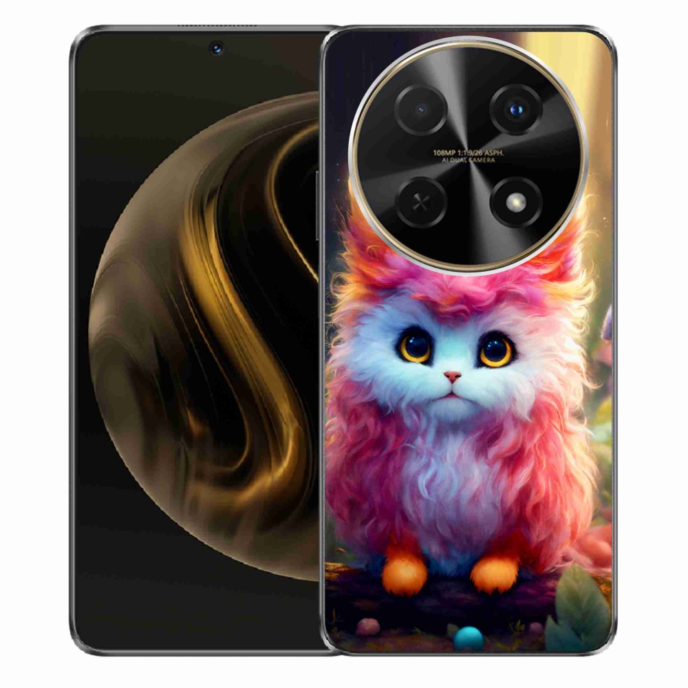 Gél borító mmCase a Huawei Nova 12i készülékhez - aranyos cica 5
