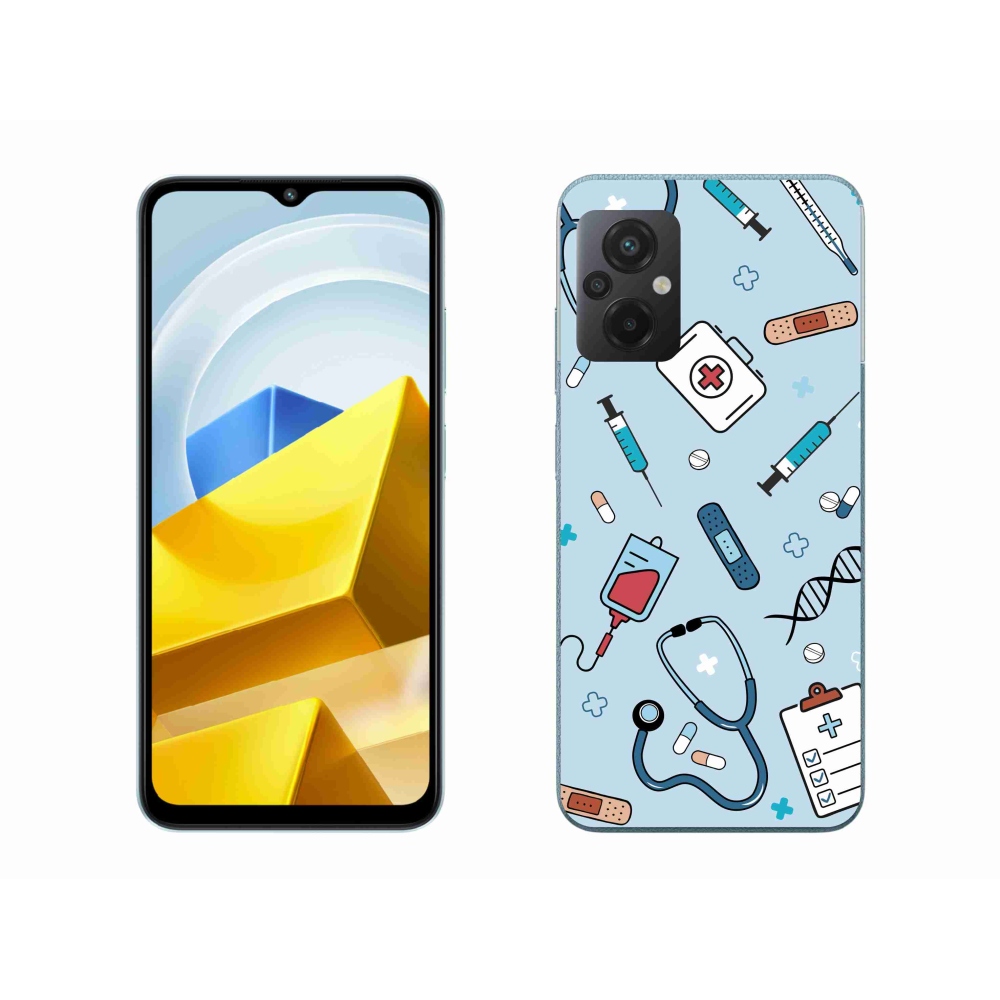 Gél borítás mmCase a Xiaomi Poco M5 4G-hez - egészség 1
