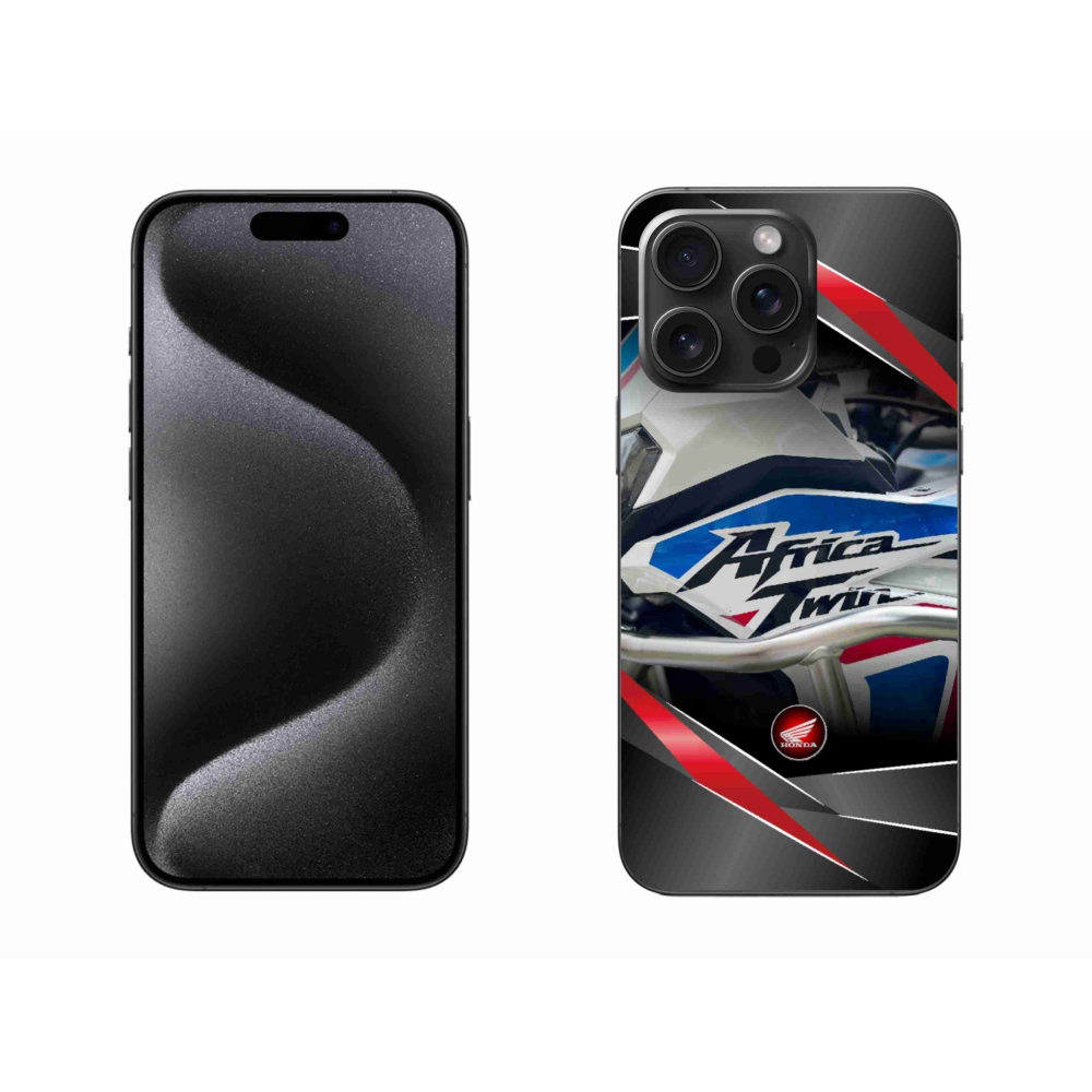 Gél borítás mmCase iPhone 15 Pro Max készülékhez - motoros honda