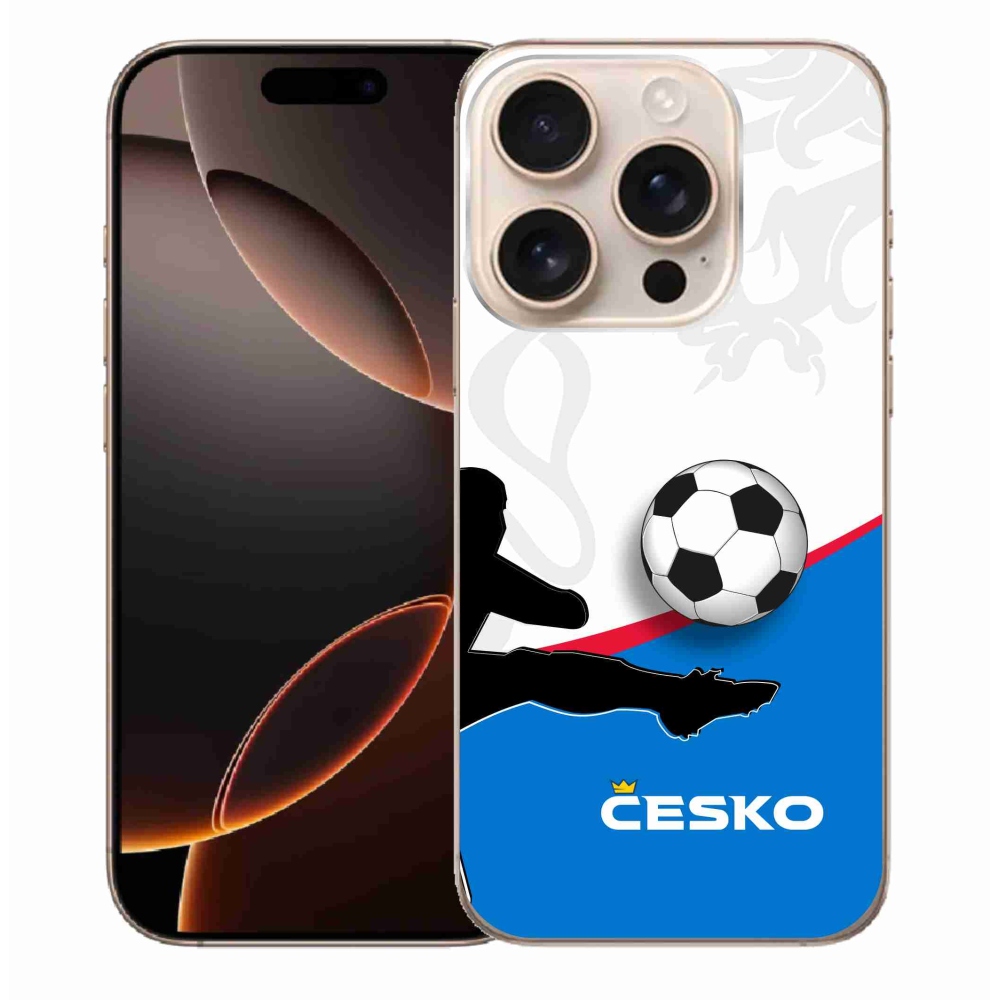 Gél borítás mmCase iPhone 16 Pro Max készülékhez - Labdarúgás Csehország 3