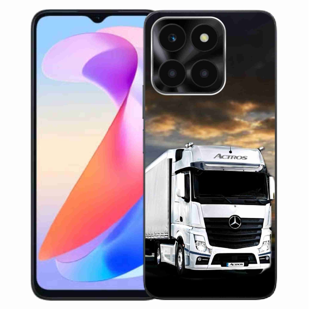Zselés borítás mmCase a Honor X6a számára - teherautó