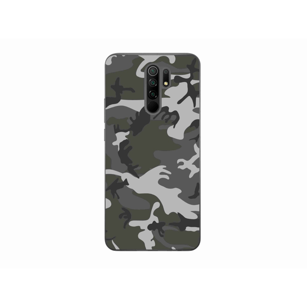 Gél borítás mmCase a Xiaomi Redmi 9-hez - álcázó mintás