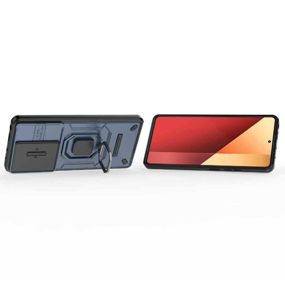 Lencseálló borítás Xiaomi Redmi Note 14S-hez - kék