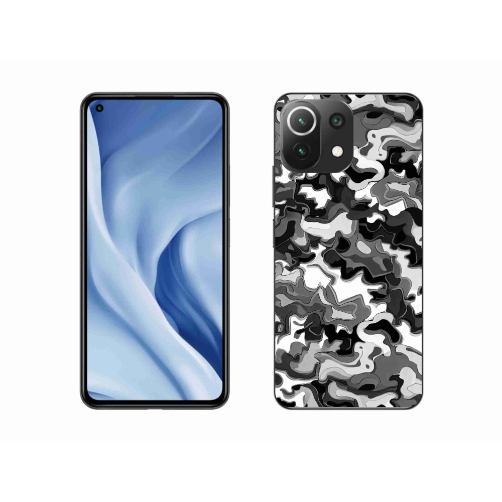 Gél borítás mmCase a Xiaomi Mi 11 Lite 4G/5G-hez - terepszínű minta 3