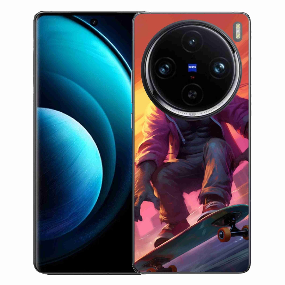 Zselés borítás mmCase a Vivo X100 Pro 5G-hez - gorilla gördeszkán