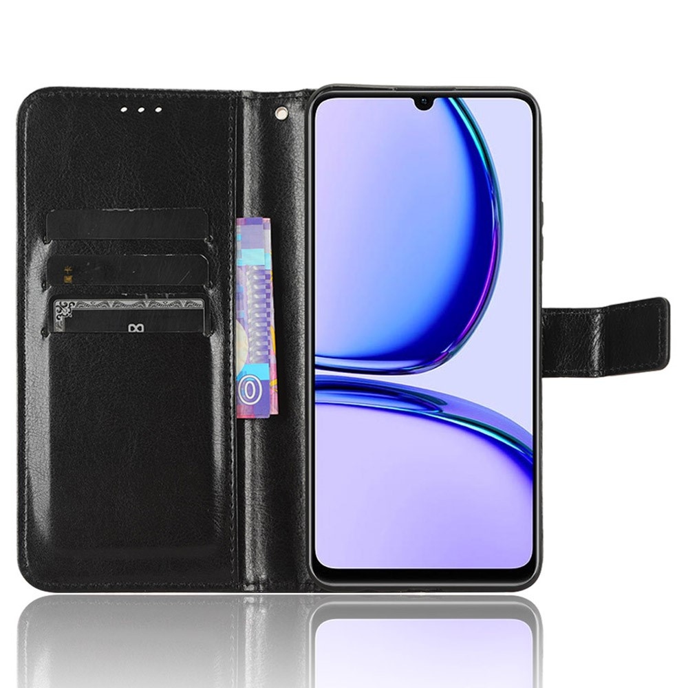 Őrült könyvtáska a Realme Note 50-hez - fekete