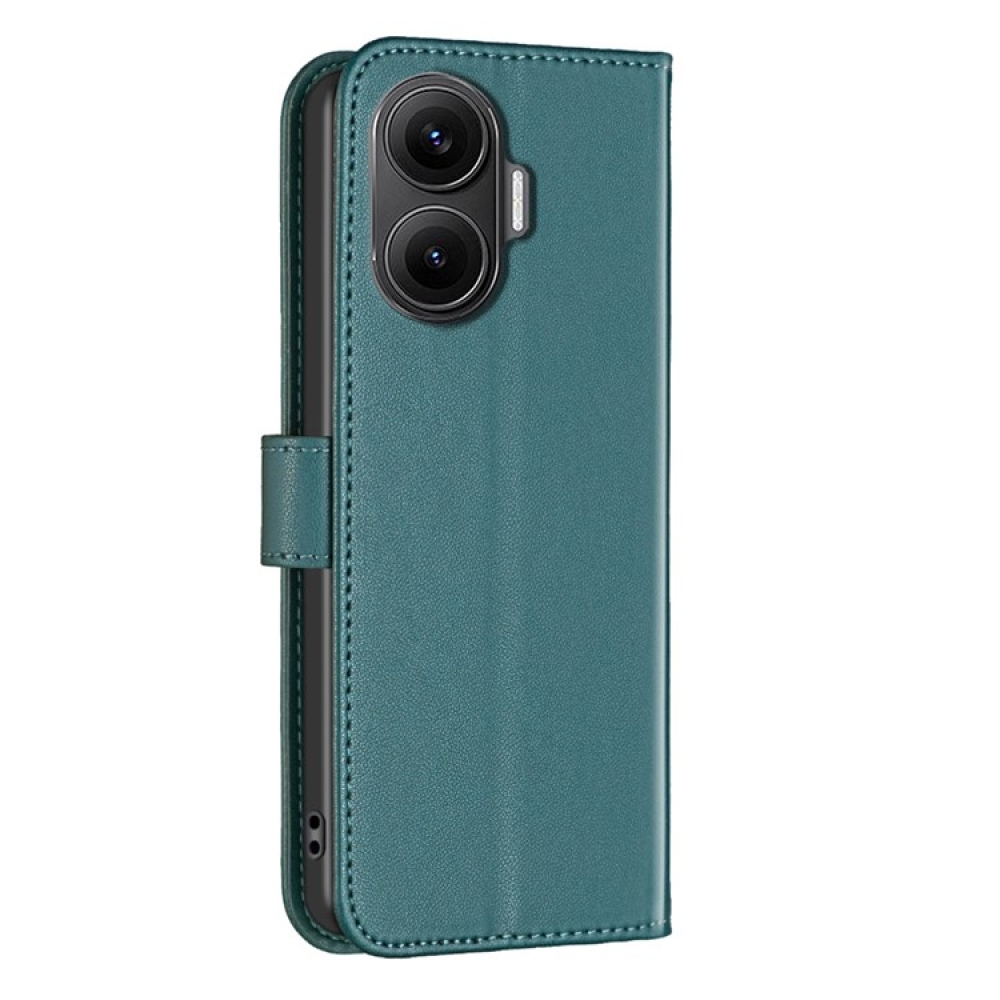 BNF könyv tok a Xiaomi Poco F7 5G-hez - zöld