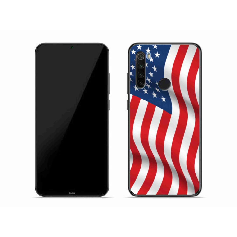 Gél borítás mmCase a Xiaomi Redmi Note 8T-hez - amerikai zászló