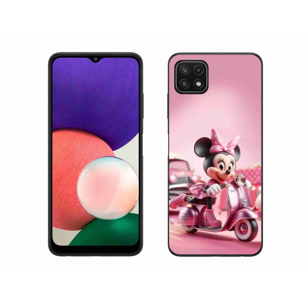 Gél védőhuzat mmCase Samsung Galaxy A22 5G - minnie 1