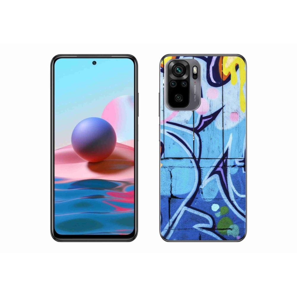 Gél borítás mmCase a Xiaomi Poco M5s készülékhez - graffiti