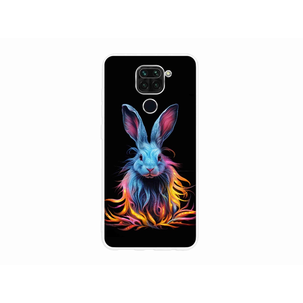 Gél borító mmCase a Xiaomi Redmi Note 9-hez - absztrakt nyúl