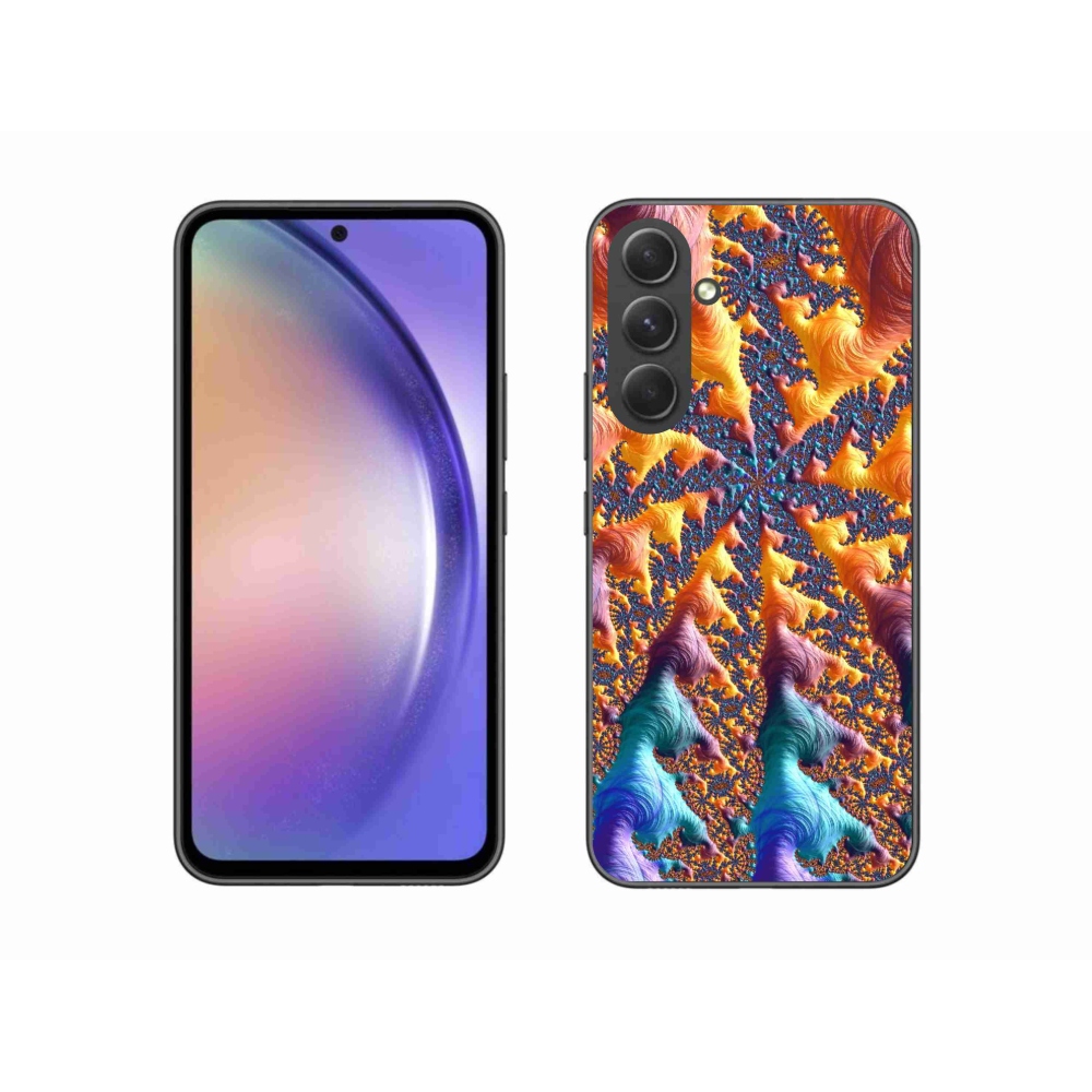 Gél borítás mmCase Samsung Galaxy A54 5G - absztrakt motívum 23