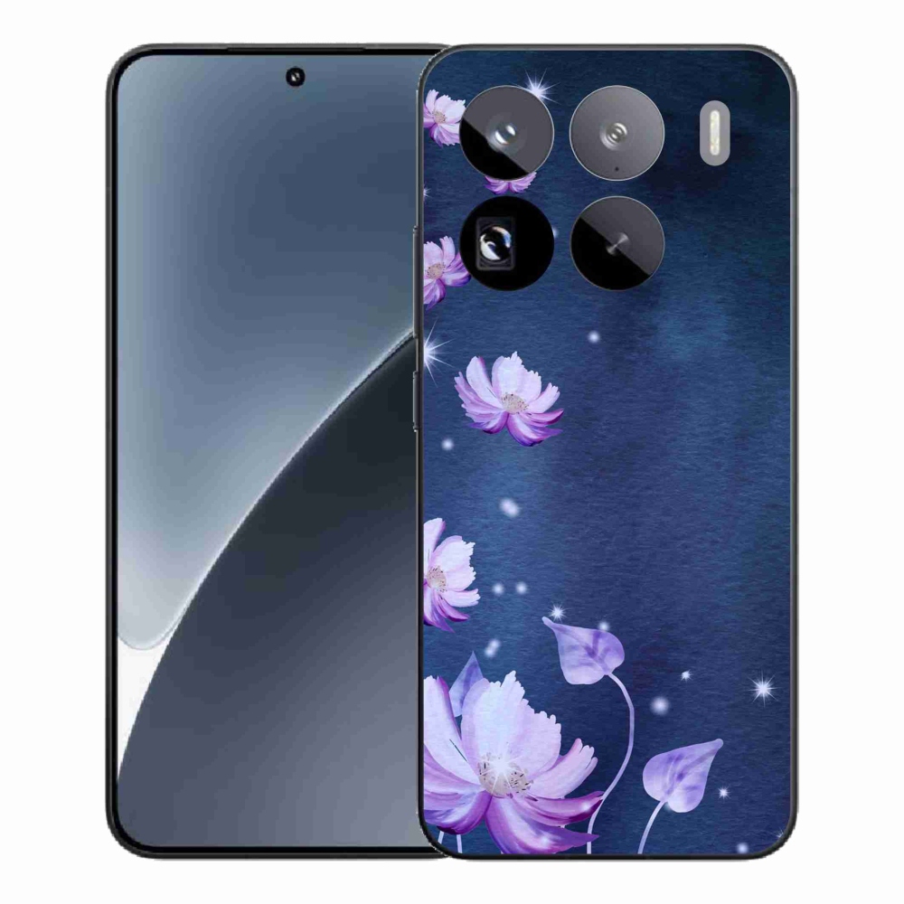 Gél borítás mmCase a Xiaomi 15 Pro számára - hulló virágok