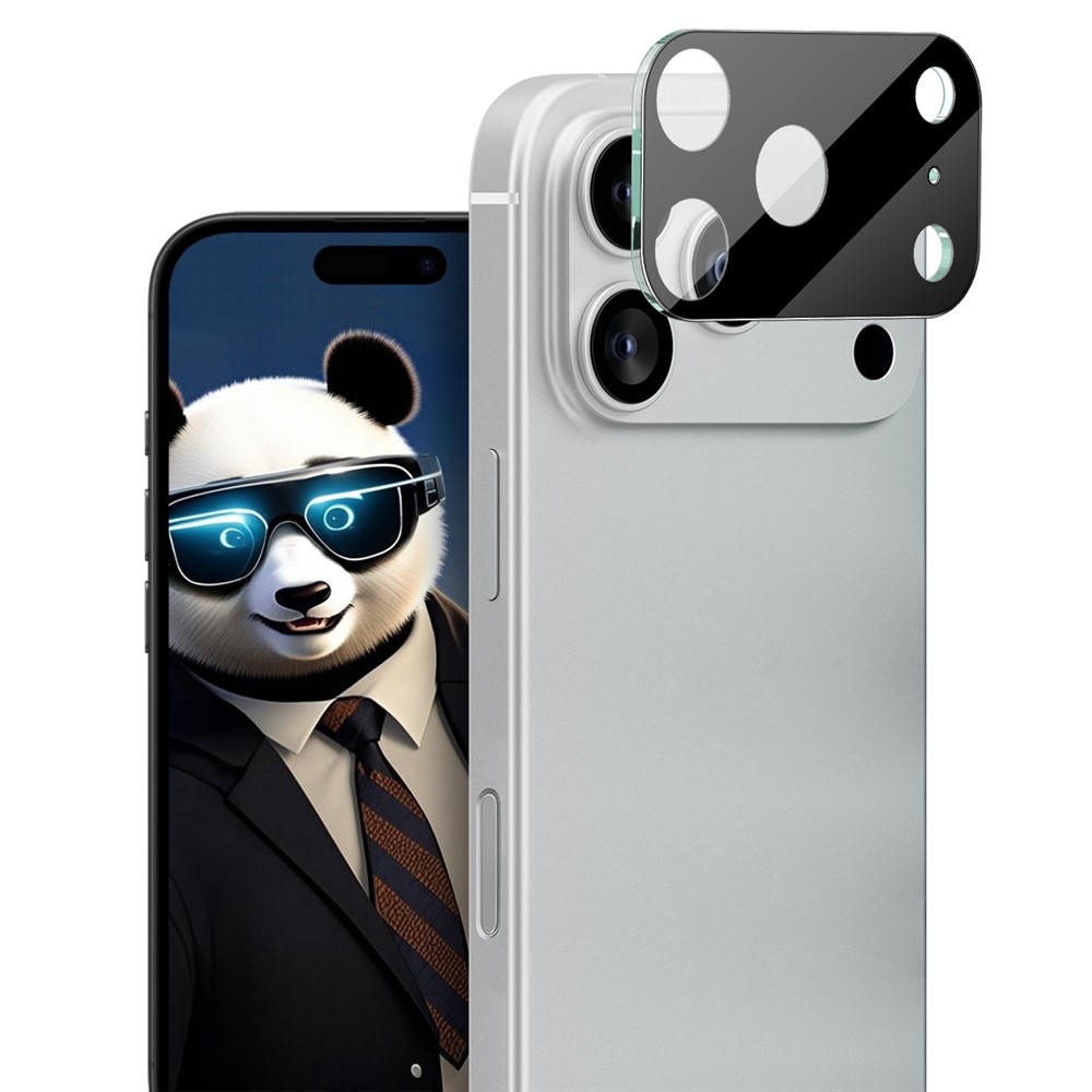 IMK kamera lencse üveg iPhone 17 Pro Max készülékhez - fekete