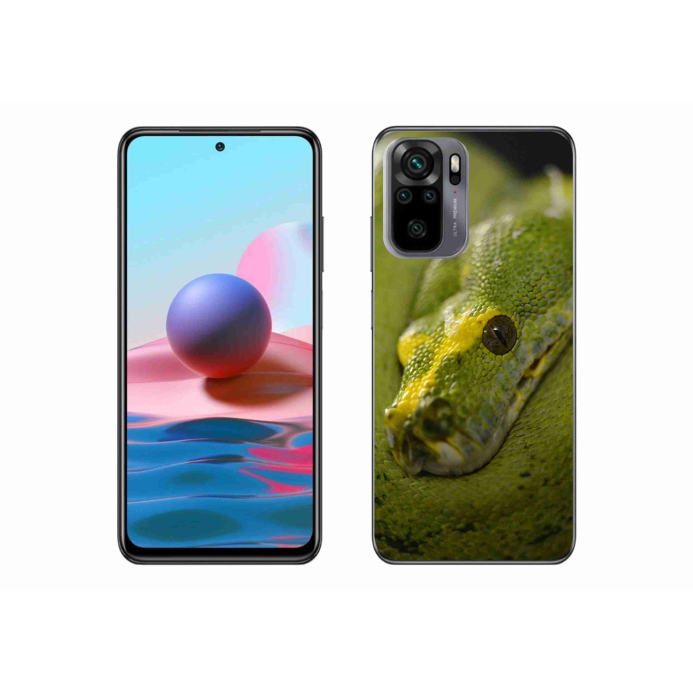 Gél borítás mmCase a Xiaomi Poco M5s készülékhez - kígyó 2