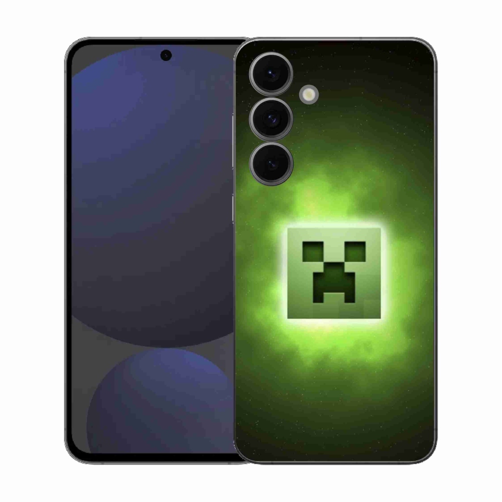 Zselés borítás mmCase Samsung Galaxy S25 FE - minecraft