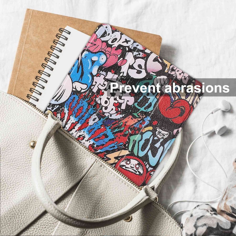 Nyomtatás intelligens záró tok Lenovo Tab P11 Pro (2.Gen) - graffiti