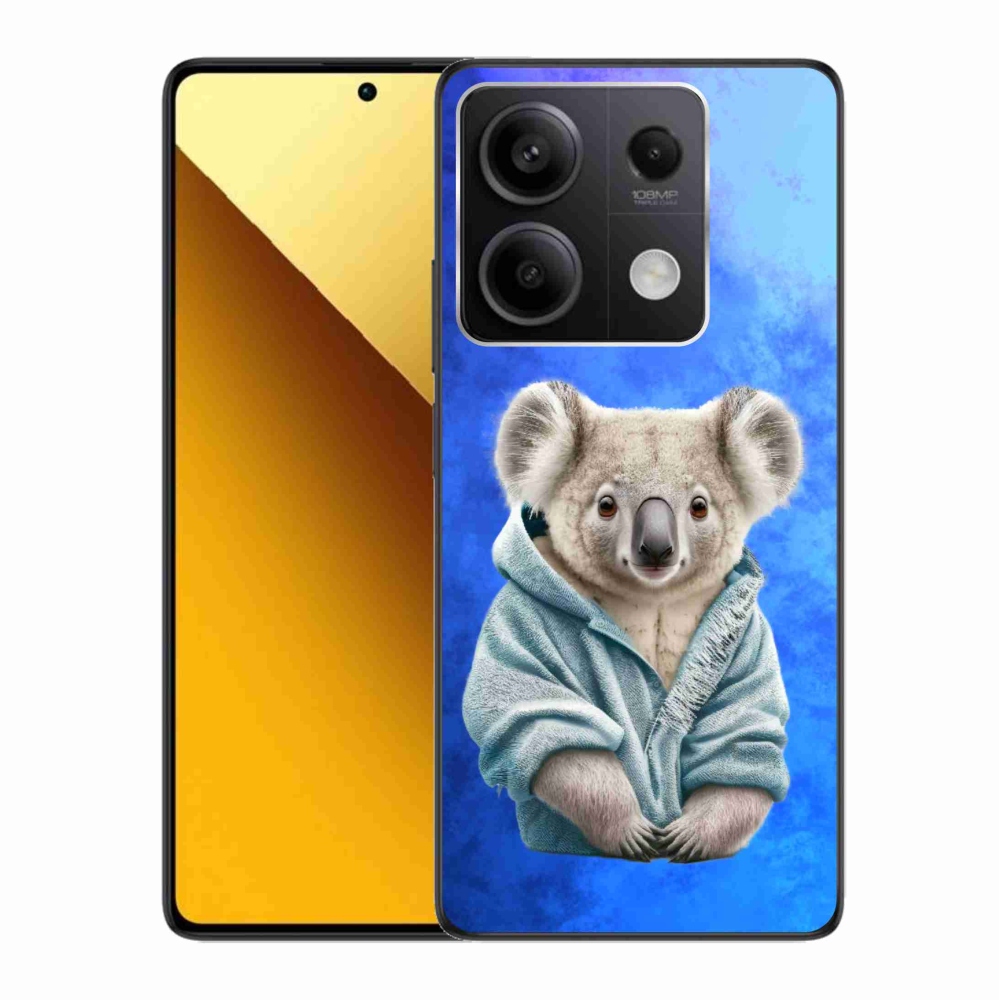 Gél borítás mmCase a Xiaomi Redmi Note 13 5G-hez - koala pulóverben