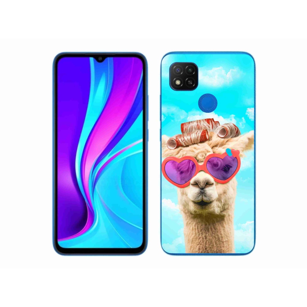 Gél borítás mmCase a Xiaomi Redmi 9C-hez - szemüveges láma