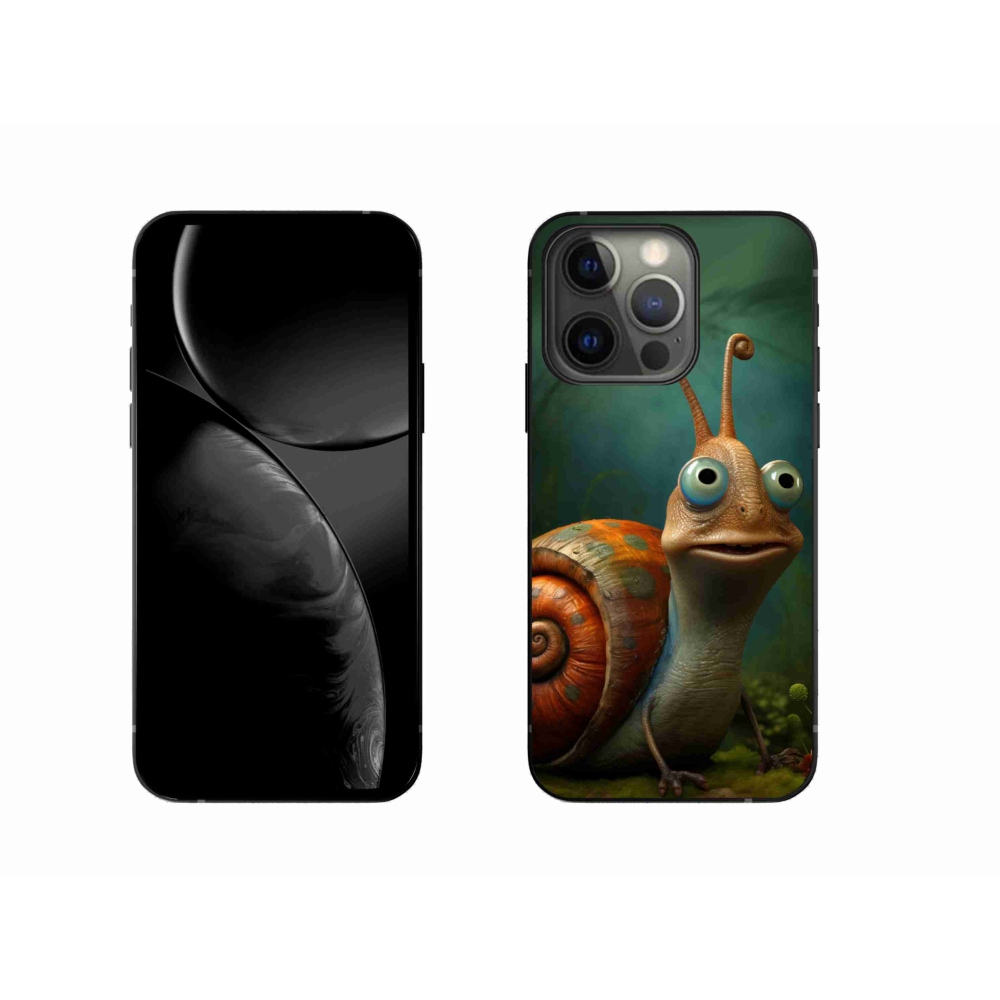 Zselés borítás mmCase iPhone 13 Pro készülékhez - csiga