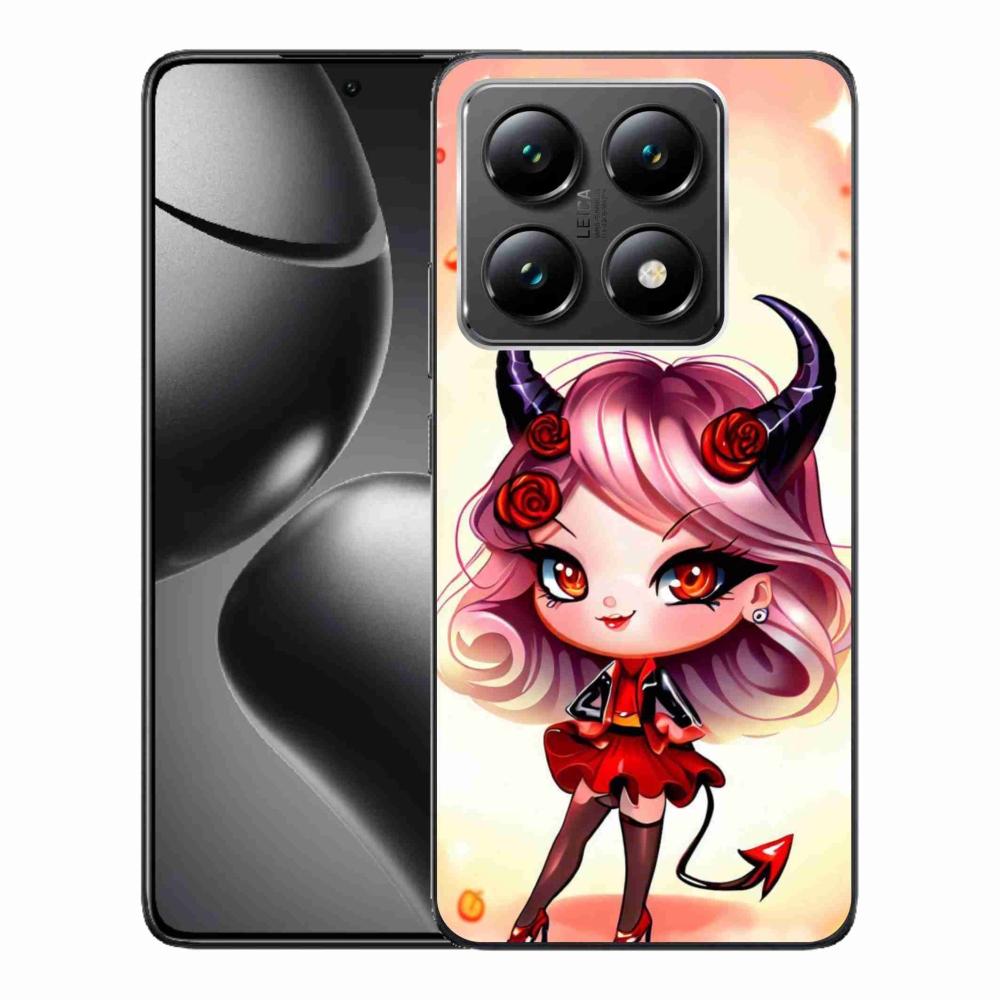 Gél borító mmCase a Xiaomi 14T-hez - rajzfilm ördög