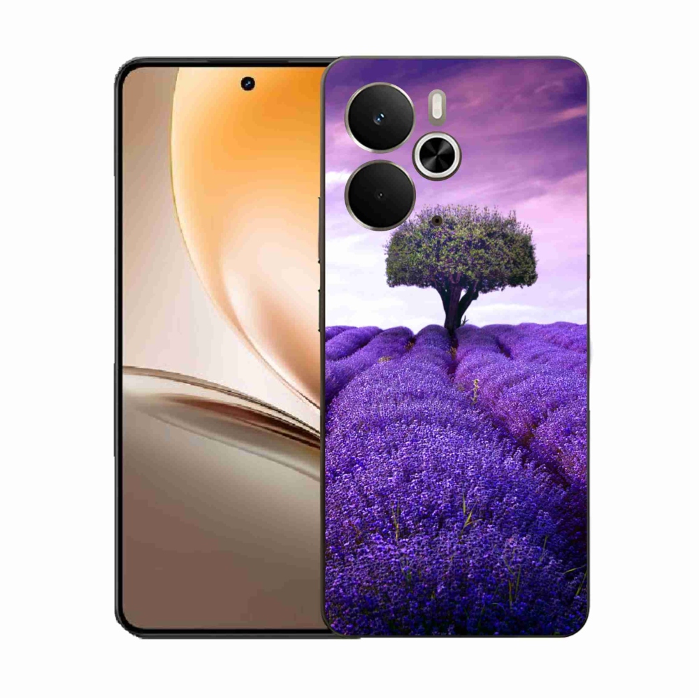 Gél borító mmCase a Realme 14 5G készülékhez - levendula rét