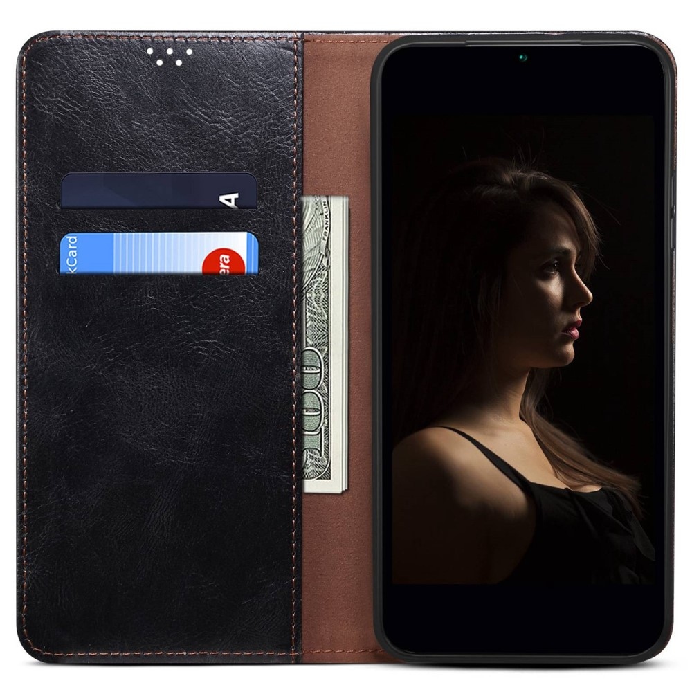 Viaszos könyvtáska Xiaomi 15 Ultra - fekete