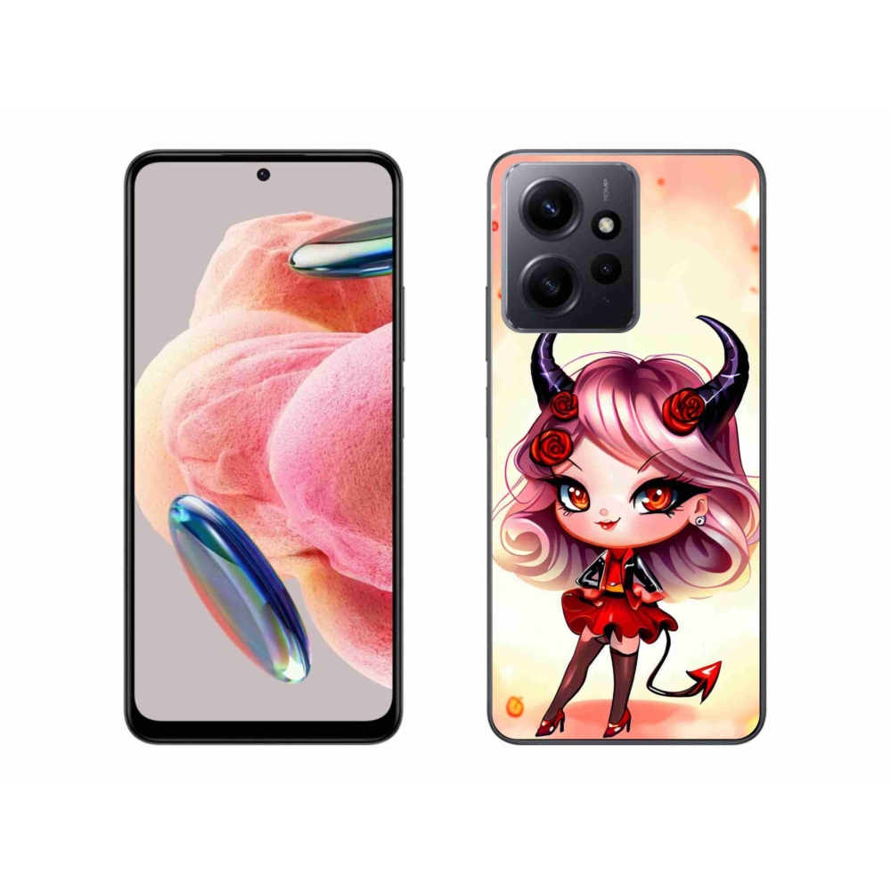 Gél borítás mmCase a Xiaomi Redmi Note 12 4G-hez - rajzfilm ördög