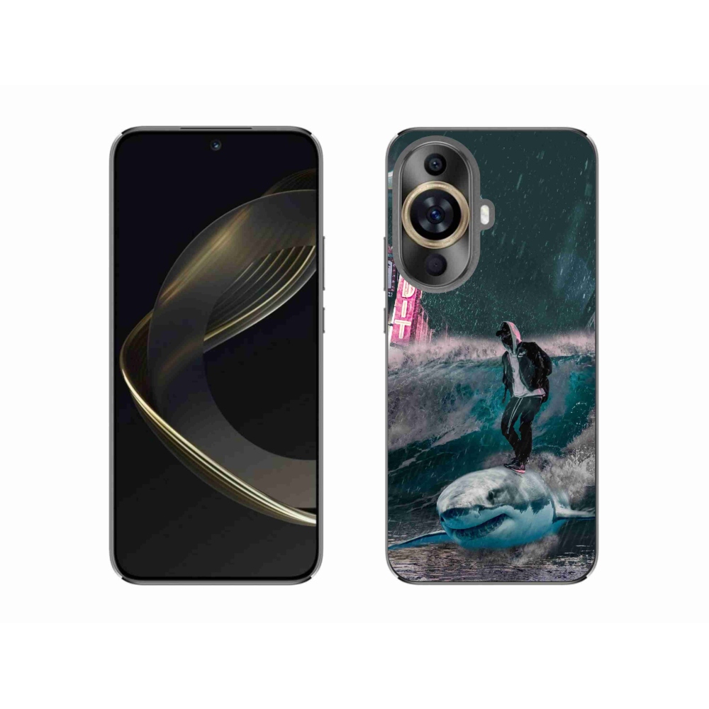 Gél borítás mmCase a Huawei Nova 11-hez - cápa
