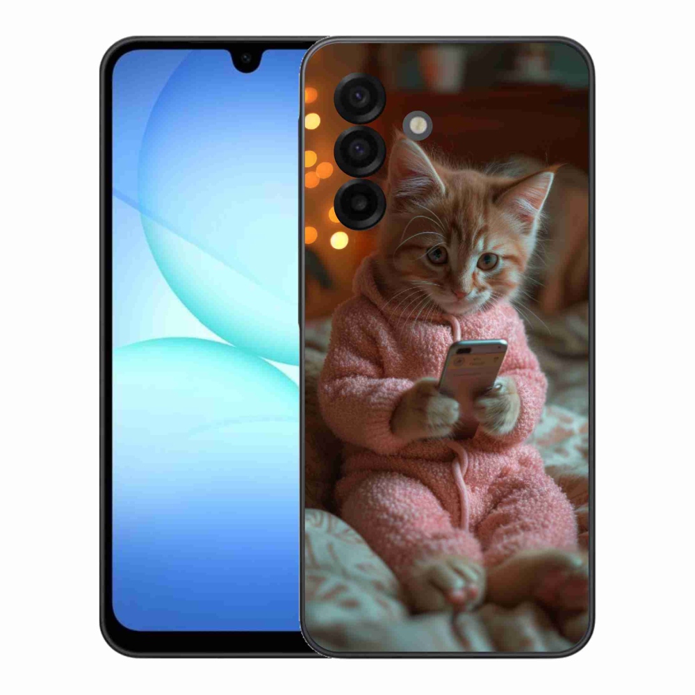 Zselés borítás mmCase Samsung Galaxy A17 5G - baba mobillal