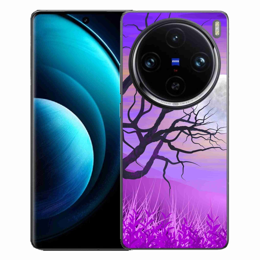 Gél tok mmCase a Vivo X100 Pro 5G-hez - rajzfilmes kidőlt fa