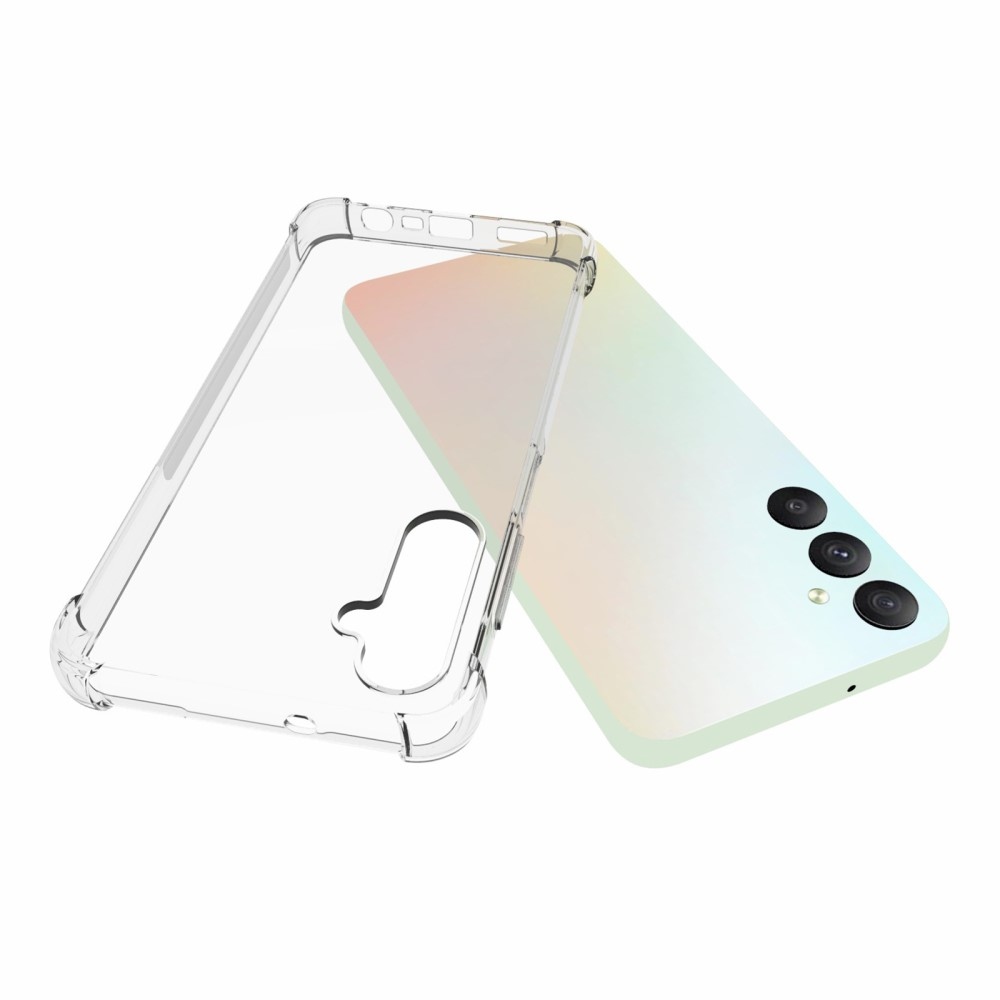 Átlátszó zselés tok megerősített sarkokkal Samsung Galaxy A05s készülékhez - átlátszó