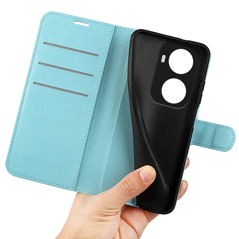 Litchi könyv tok Huawei Nova 12 SE-hez - kék