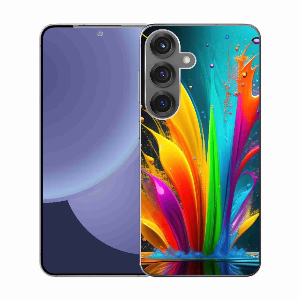 Gél borító mmCase Samsung Galaxy S25 - absztrakt motívum 1